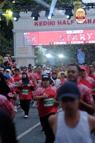 Race photo from Kediri Half Marathon 2025