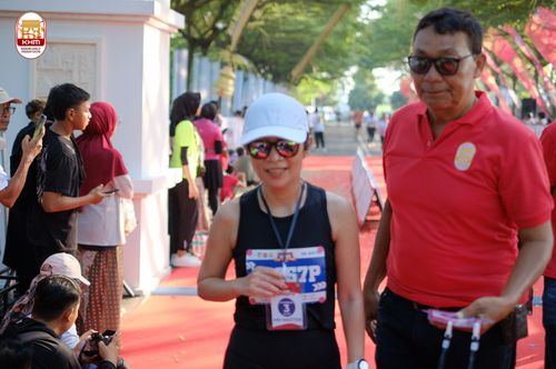Race photo from Kediri Half Marathon 2024