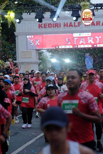 Race photo from Kediri Half Marathon 2025