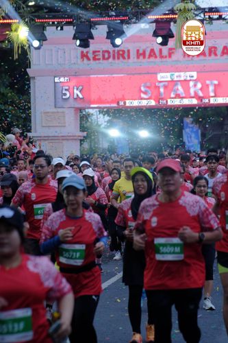 Race photo from Kediri Half Marathon 2025