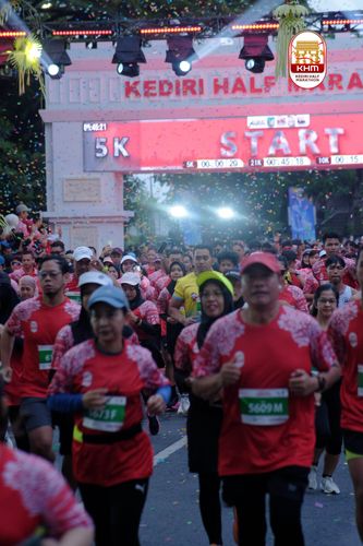 Race photo from Kediri Half Marathon 2025