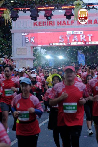 Race photo from Kediri Half Marathon 2025