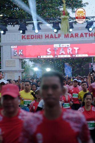 Race photo from Kediri Half Marathon 2025
