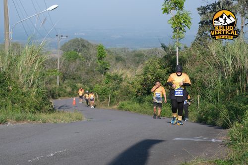 Race photo from Kelud Vertical Challenge 2024