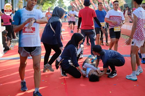 Race photo from Kediri Half Marathon 2024