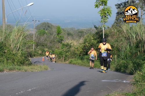 Race photo from Kelud Vertical Challenge 2024