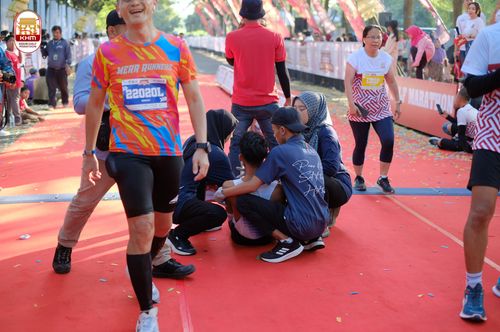 Race photo from Kediri Half Marathon 2024