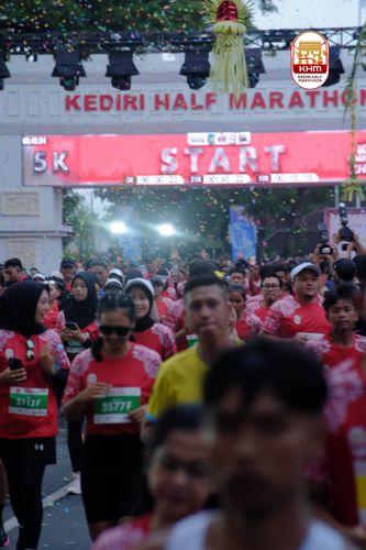 Race photo from Kediri Half Marathon 2025