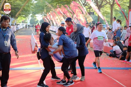 Race photo from Kediri Half Marathon 2024