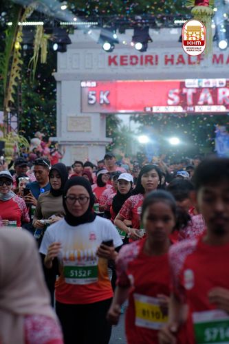 Race photo from Kediri Half Marathon 2025