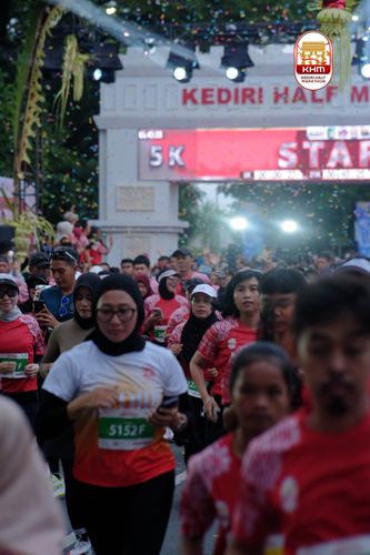 Race photo from Kediri Half Marathon 2025