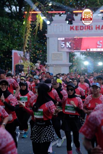 Race photo from Kediri Half Marathon 2025