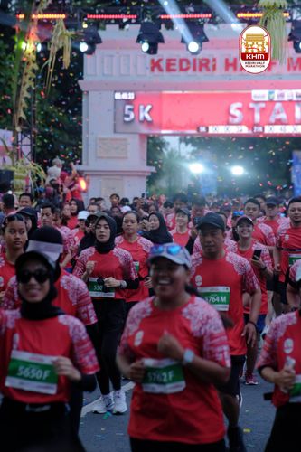 Race photo from Kediri Half Marathon 2025