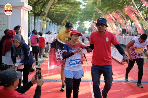 Race photo from Kediri Half Marathon 2024
