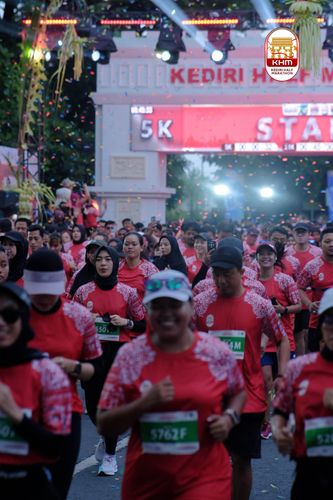 Race photo from Kediri Half Marathon 2025