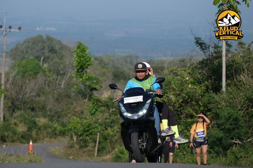 Race photo from Kelud Vertical Challenge 2024