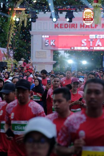 Race photo from Kediri Half Marathon 2025