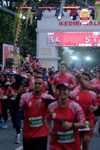 Race photo from Kediri Half Marathon 2025