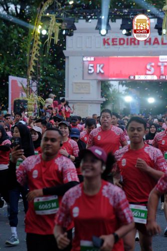 Race photo from Kediri Half Marathon 2025