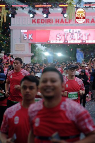 Race photo from Kediri Half Marathon 2025