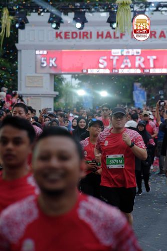 Race photo from Kediri Half Marathon 2025