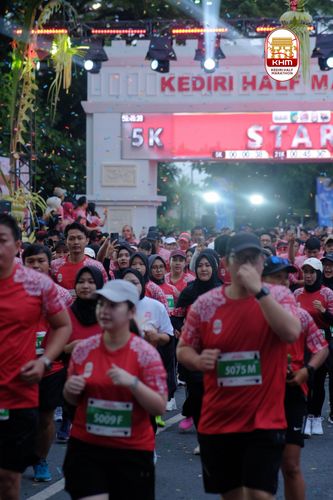 Race photo from Kediri Half Marathon 2025