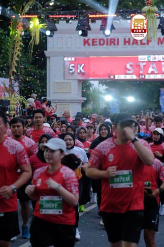 Race photo from Kediri Half Marathon 2025