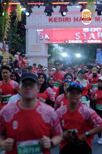 Race photo from Kediri Half Marathon 2025