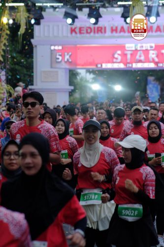 Race photo from Kediri Half Marathon 2025
