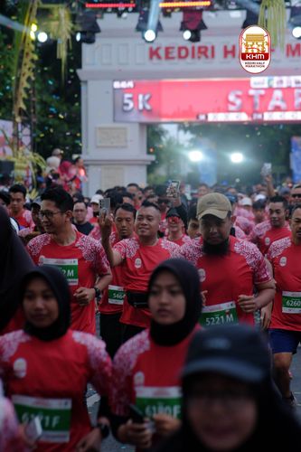 Race photo from Kediri Half Marathon 2025