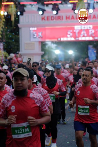 Race photo from Kediri Half Marathon 2025