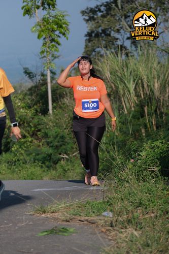 Race photo from Kelud Vertical Challenge 2024