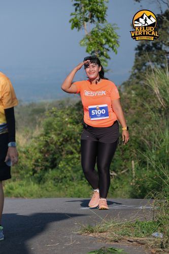 Race photo from Kelud Vertical Challenge 2024