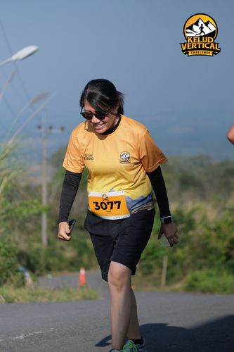 Race photo from Kelud Vertical Challenge 2024