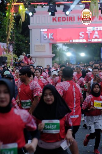 Race photo from Kediri Half Marathon 2025