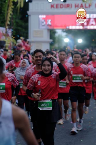 Race photo from Kediri Half Marathon 2025