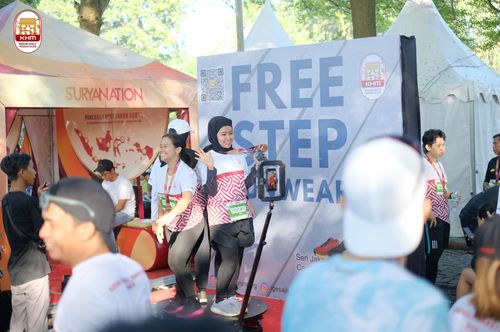 Race photo from Kediri Half Marathon 2024