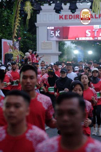 Race photo from Kediri Half Marathon 2025