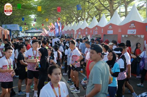 Race photo from Kediri Half Marathon 2024
