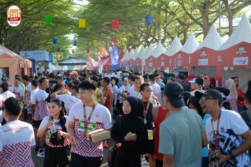 Race photo from Kediri Half Marathon 2024