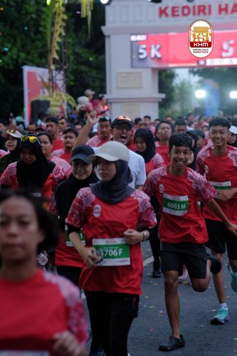 Race photo from Kediri Half Marathon 2025