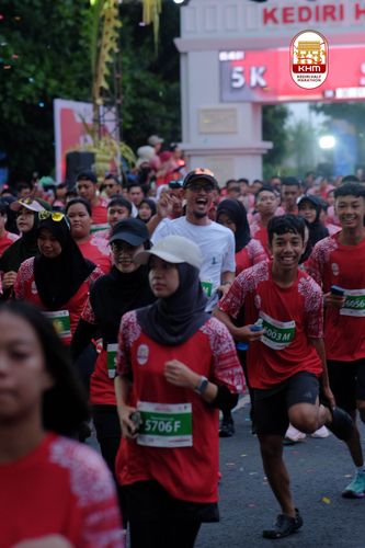 Race photo from Kediri Half Marathon 2025