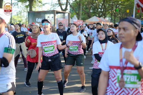 Race photo from Kediri Half Marathon 2024