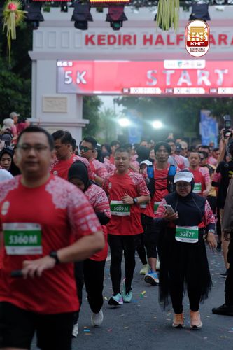 Race photo from Kediri Half Marathon 2025