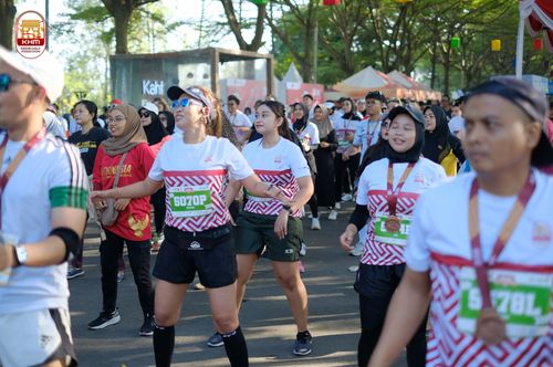 Race photo from Kediri Half Marathon 2024