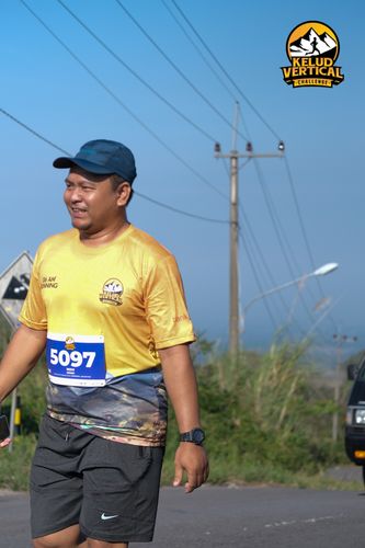 Race photo from Kelud Vertical Challenge 2024