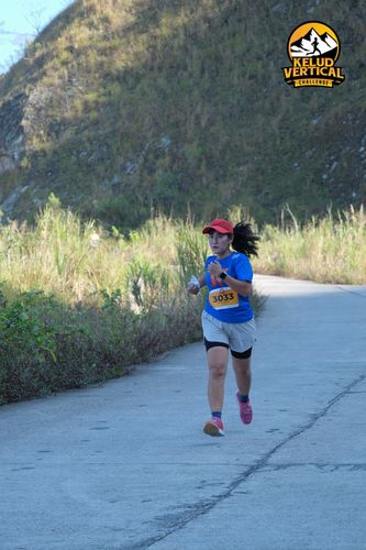Race photo from Kelud Vertical Challenge 2024