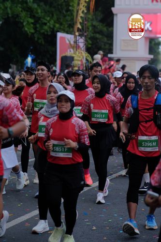 Race photo from Kediri Half Marathon 2025