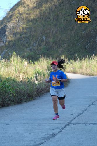 Race photo from Kelud Vertical Challenge 2024