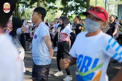 Race photo from Kediri Half Marathon 2024